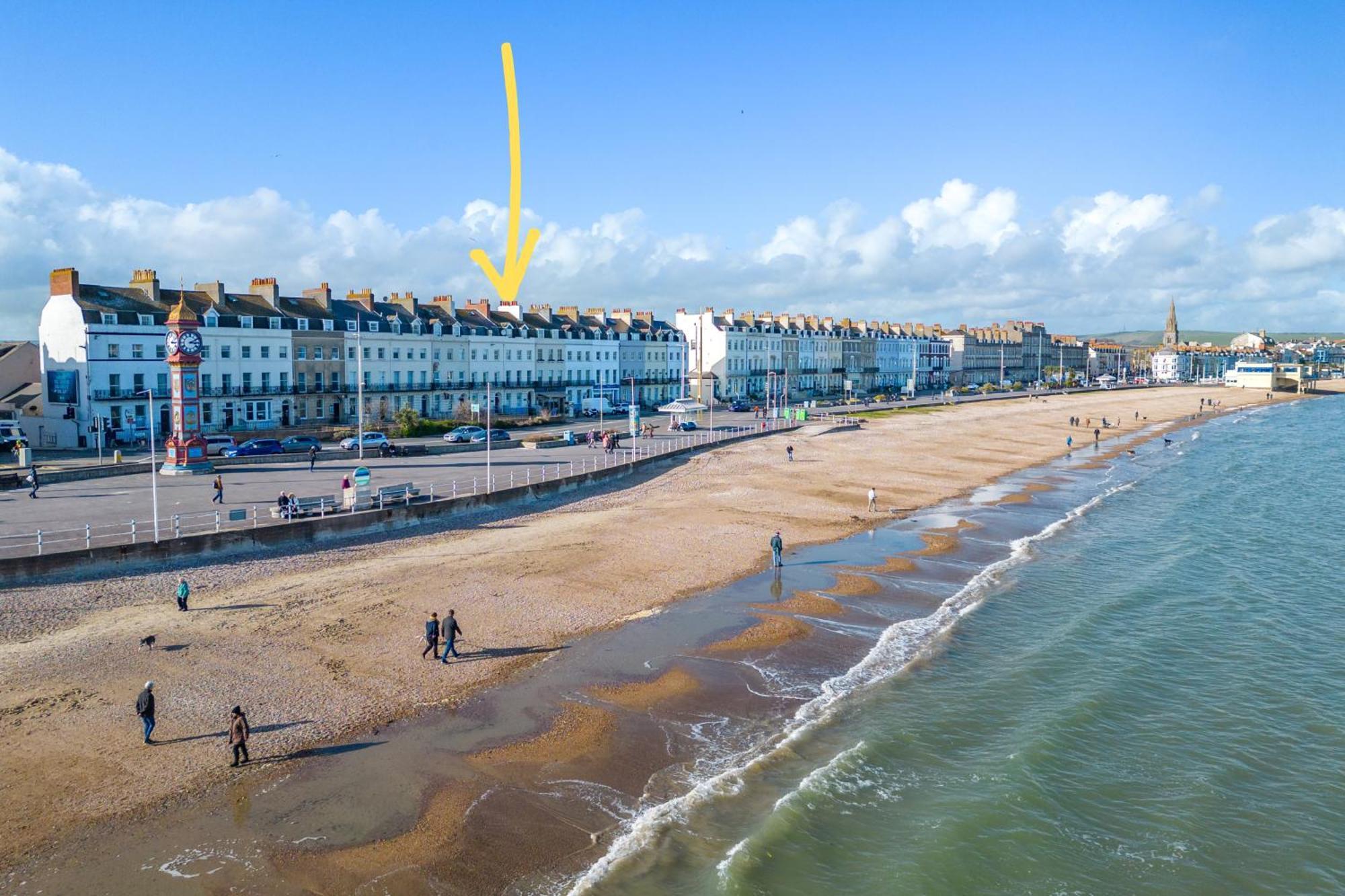 Bay Retreat - Esplanade Sea Views Parking Lejlighed Weymouth Eksteriør billede